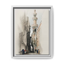 The minaret of the Mosque The Rhamree illustration by David Roberts (1796–1864). - NOMADEN ART GALLERY