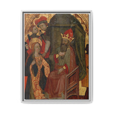 Saint Katherine of Alexandria before the Roman Emperor by Nicolás Solano - NOMADEN ART GALLERY