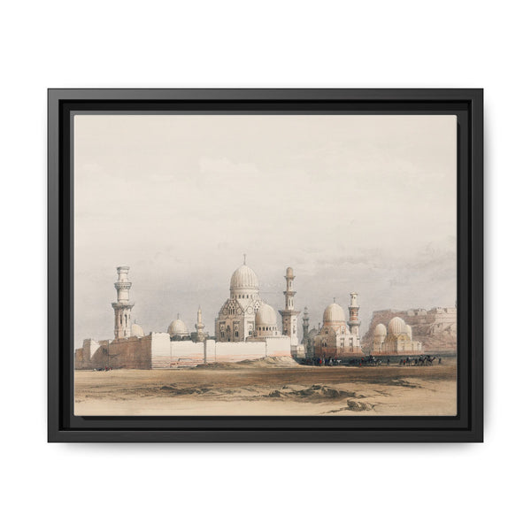 Tombs of the Memlooks (Mamelukes) Cairo illustration by David Roberts (1796–1864). - NOMADEN ART GALLERY