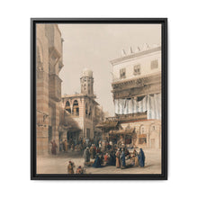 Bazaar of the coppersmiths Cairo illustration by David Roberts (1796–1864) - NOMADEN ART GALLERY