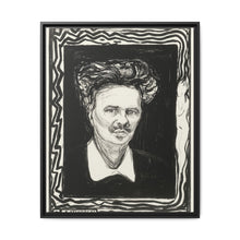August Strindberg (1896) by Edvard Munch - NOMADEN ART GALLERY