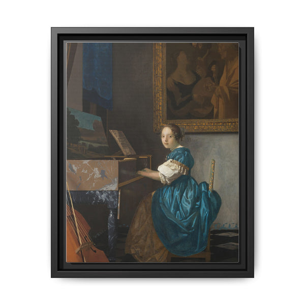 Johannes Vermeer’s Young Woman Seated at a Virginal (ca. 1670–1672)