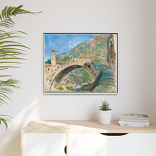 Claude Monet's Bridge at Dolceacqua (1884) - NOMADEN ART GALLERY