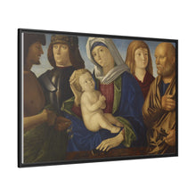 Madonna and Child with Four Saints (ca. 1500 (Renaissance)) by Vincenzo di Biagio Catena and After Giovanni Bellini