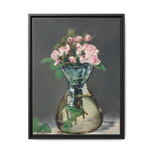 Moss Roses in a Vase (1882) by Edouard Manet. - NOMADEN ART GALLERY