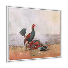 The Cock Fight (1885) by Winslow Homer