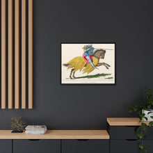 French Knight, 14th Century: Vintage Equestrian Art by Paul Mercuri (1860)