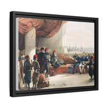 Interview with The Viceroy of Egypt at His palace at Alexandria illustration by David Roberts (1796–1864)