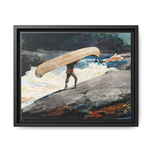 The Portage (1897) by Winslow Homer - NOMADEN ART GALLERY