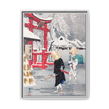 Okabe in Snow (ca.1925–1926) print in high resolution by Hiroaki Takahashi - NOMADEN ART GALLERY