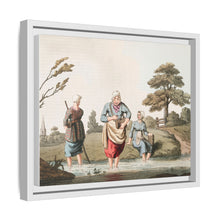 Illustration of leech finders from The Costume of Yorkshire (1814) by George Walker