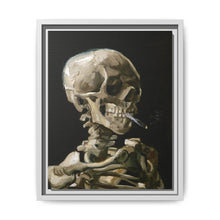 Vincent van Gogh's (1886) Head of a skeleton with a burning cigarette - Vintage Wall Art - NOMADEN ART GALLERY