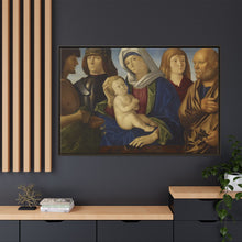Madonna and Child with Four Saints (ca. 1500 (Renaissance)) by Vincenzo di Biagio Catena and After Giovanni Bellini