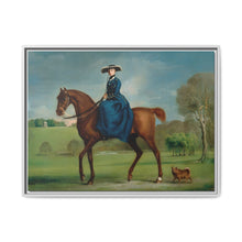 The Countess of Coningsby in the Costume of the Charlton Hunt (1760) by George Stubbs - NOMADEN ART GALLERY