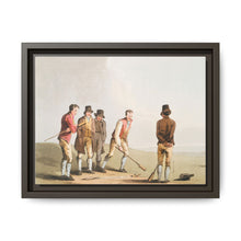 Illustration of nor and spell from The Costume of Yorkshire (1814) by George Walker - NOMADEN ART GALLERY