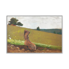 The Green Hill (1878) by Winslow Homer - NOMADEN ART GALLERY