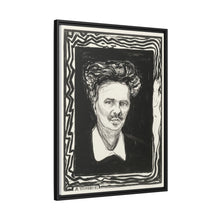 August Strindberg (1896) by Edvard Munch - NOMADEN ART GALLERY