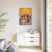 Fresco of Virgin-of-Mercy on the northern wall of the subsidiary church Saint Anna in Saager