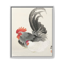 Chicken and cock (1900 - 1936) by Ohara Koson