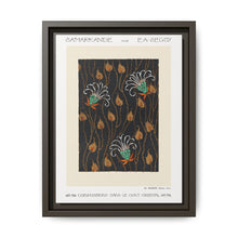 Art Deco Flower pattern pochoir print in oriental style. Original from our own 1914 edition of Samarkande - NOMADEN ART GALLERY