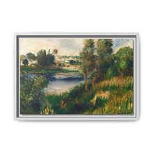 Pierre-Auguste Renoir's Landscape at Vétheuil (c. 1890) - NOMADEN ART GALLERY