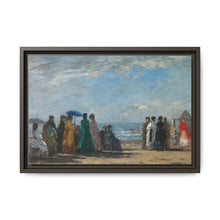 Claude Monet's The Beach at Trouville - NOMADEN ART GALLERY