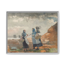 Three Fisher Girls, Tynemouth (1881) by Winslow Homer - NOMADEN ART GALLERY