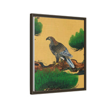 Pine and Eagle, a traditional portrait of a charismatic Japanese eagle by Kano Tanyu (1602-1674)