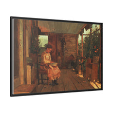 Girl Shelling Peas (ca.1873) by Winslow Homer