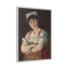 La italiana (1860) de Edouard Manet 