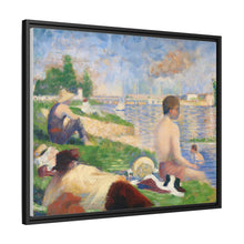 Georges Seurats letzte Studie zu „Badende in Asnières“ (1883)