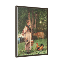 The Milk Maid (1878) by Winslow Homer