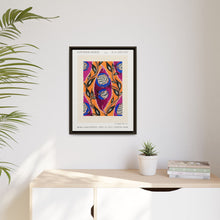 Flower pochoir pattern in Art Nouveau oriental style