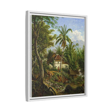 Landschap in Nederlands-Indie (1858 - 1900) by Maurits E H R van den Kerkhoff.