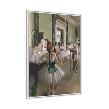 La clase de danza de Edgar Degas (1875) 