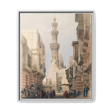 Bullack Cairo illustration by David Roberts (1796–1864) - Canvas Wall Art - NOMADEN ART GALLERY