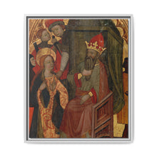 Saint Katherine of Alexandria before the Roman Emperor by Nicolás Solano - NOMADEN ART GALLERY