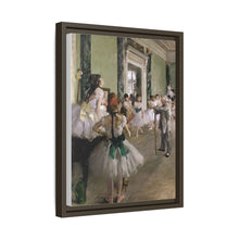 La clase de danza de Edgar Degas (1875) 