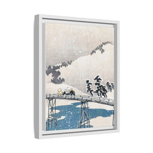 Snowy landscape with Mount Fuji (1900–1910) by Ohara Koson