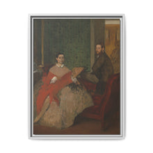 Edmondo and Thérèse Morbilli (ca. 1865) by Edgar Degas - NOMADEN ART GALLERY