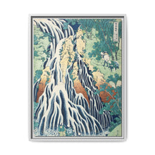 Falling Mist Waterfall at Mount Kurokami in Shimotsuke Province, from the series A Tour of Waterfalls in Various Provinces, 1832/1833. - NOMADEN ART GALLERY