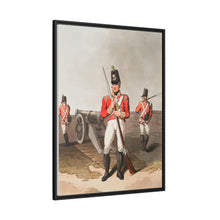 Illustration of East York militia from The Costume of Yorkshire (1814) by George Walker