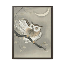 Long-eared owl in ginkgo (1900 - 1930) by Ohara Koson