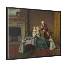 John, Fourteenth Lord Willoughby de Broke, and His Family by Johann Zoffany