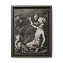 The martyrdom of Saint Laurence of Rome. Etching after J. Ribera. - NOMADEN ART GALLERY