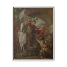 Saint Martin Sharing his Coat with a Beggar by Louis Galloche - NOMADEN ART GALLERY