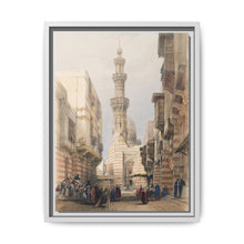 Bullack Cairo illustration by David Roberts (1796–1864) - Canvas Wall Art - NOMADEN ART GALLERY