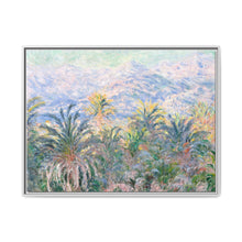 Palm Trees at Bordighera (1884) by Claude Monet - NOMADEN ART GALLERY