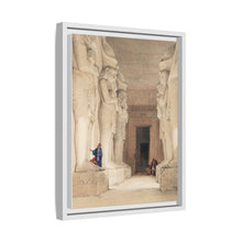 Excavated Temple of Gyrshe (Gerf Hussein) Nubia illustration by David Roberts (1796–1864)