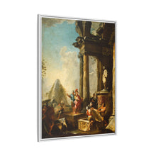 Alexander the Great at the Tomb of Achilles (ca. 1718-1719 (Baroque) by Giovanni Paolo Panini